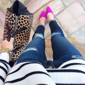 Nine West pink flats